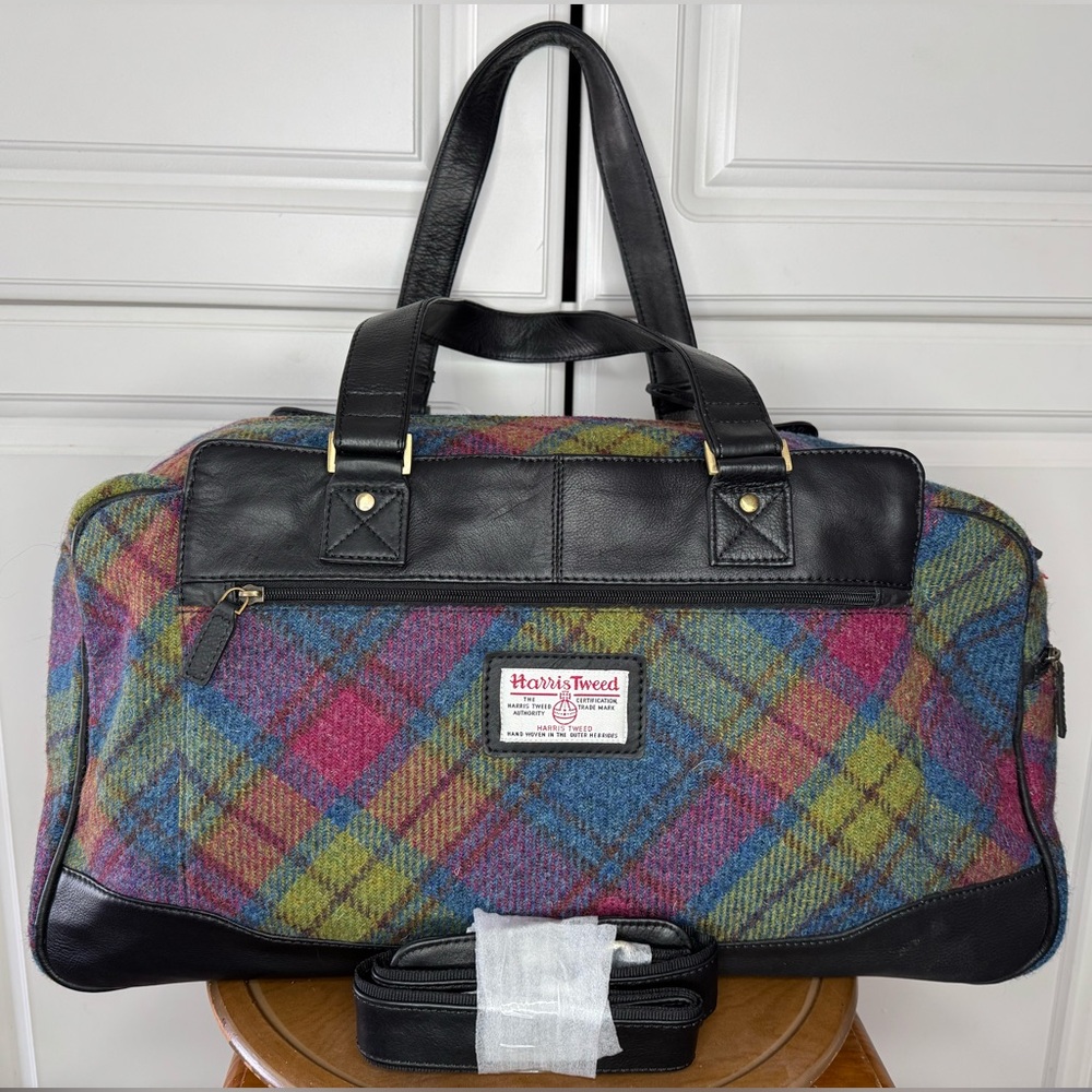 Harris Tweed Weekender Bag